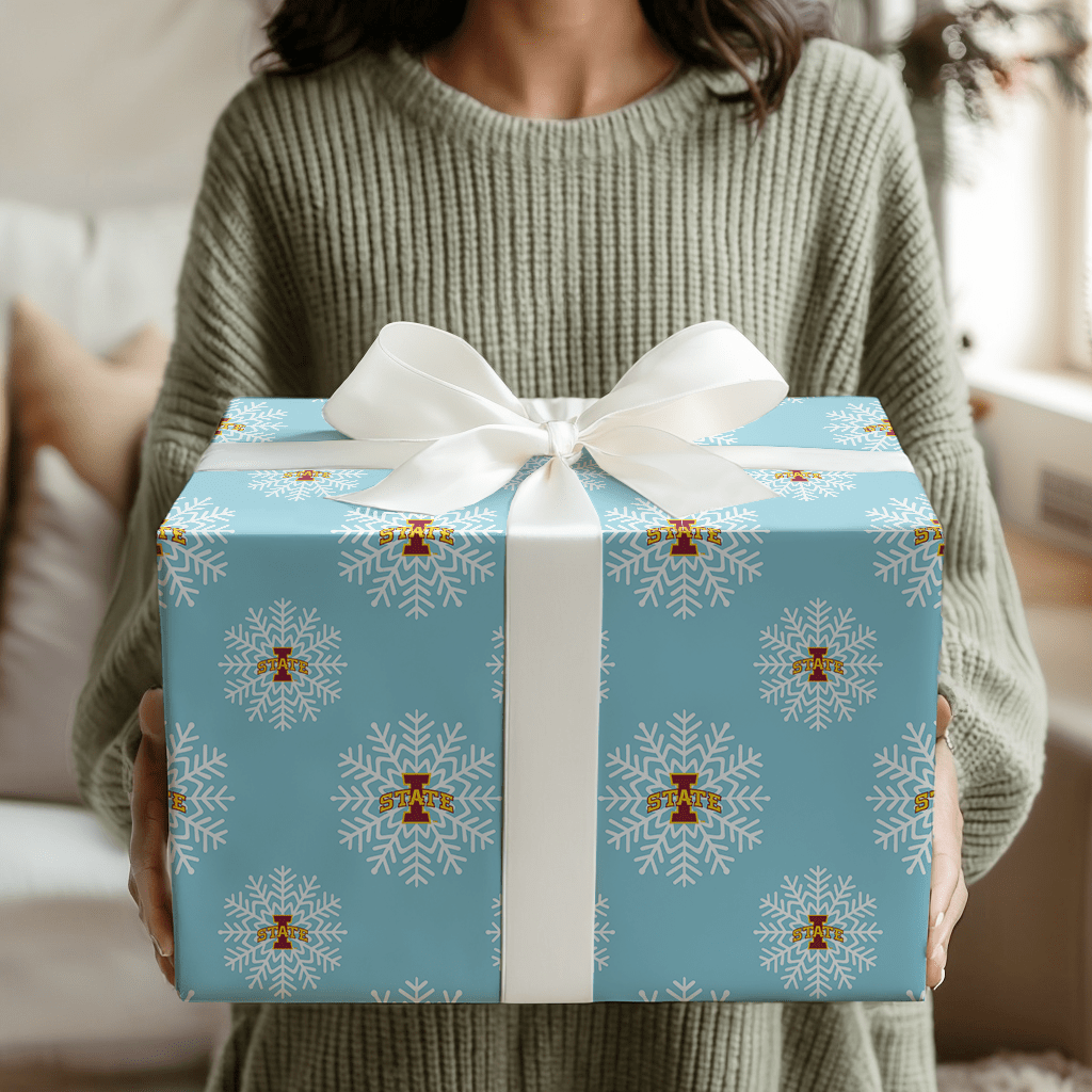 Snowy Iowa State - Wrapping Paper - Aspen & Arlo