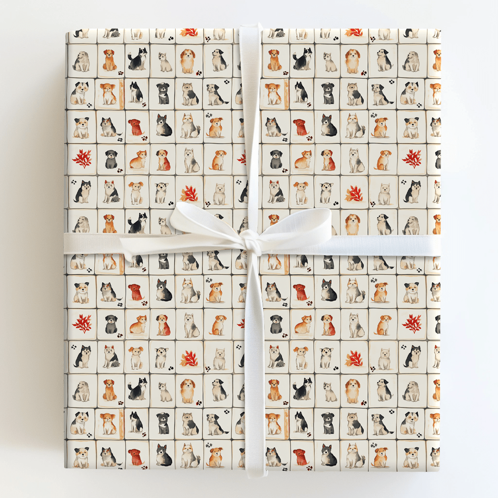 Dog House Rules - Wrapping Paper - Aspen & Arlo