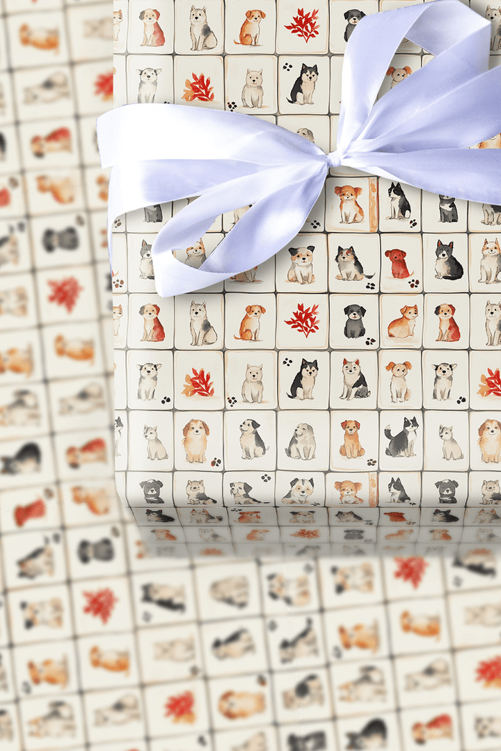 Dog House Rules - Wrapping Paper - Aspen & Arlo