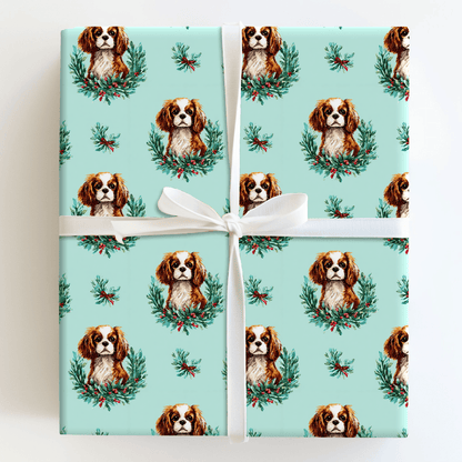 Spruce Cavalier - Wrapping Paper - Aspen & Arlo