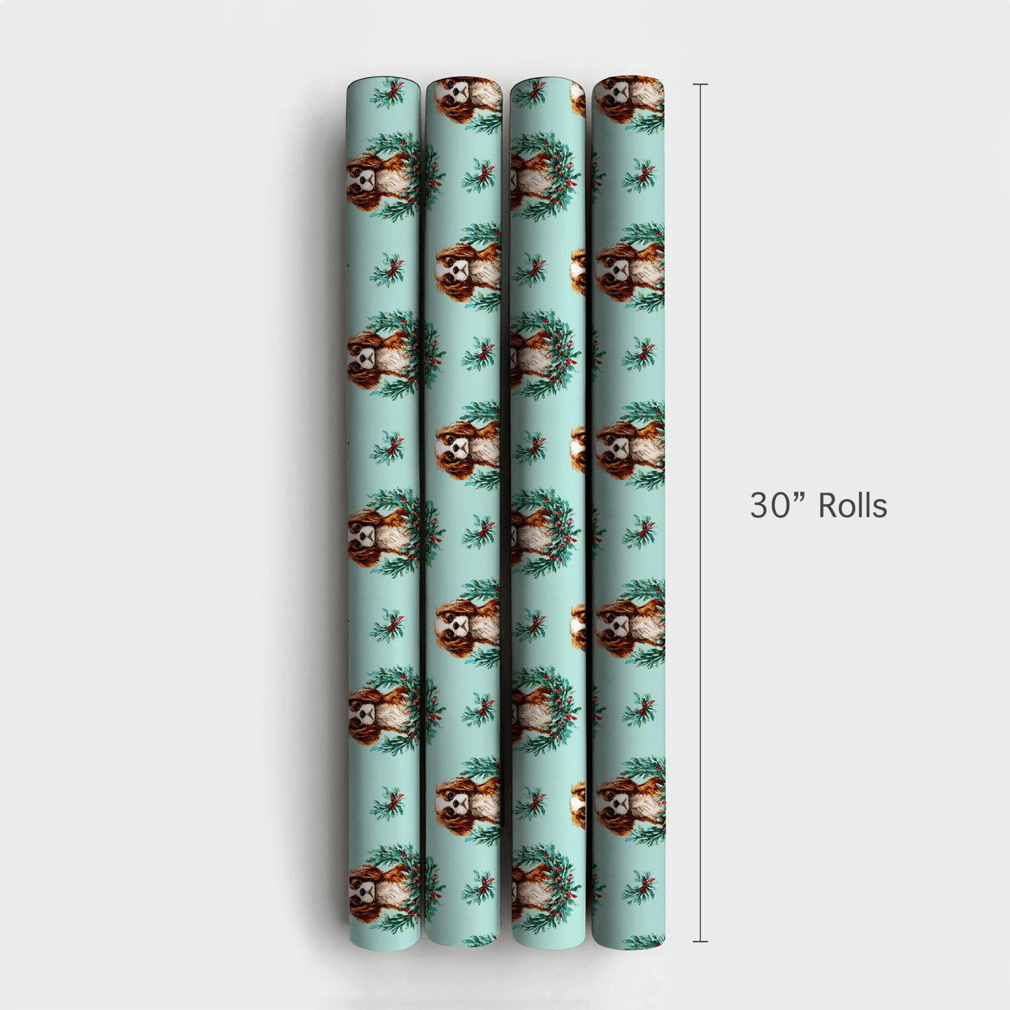 Spruce Cavalier - Wrapping Paper - Aspen & Arlo