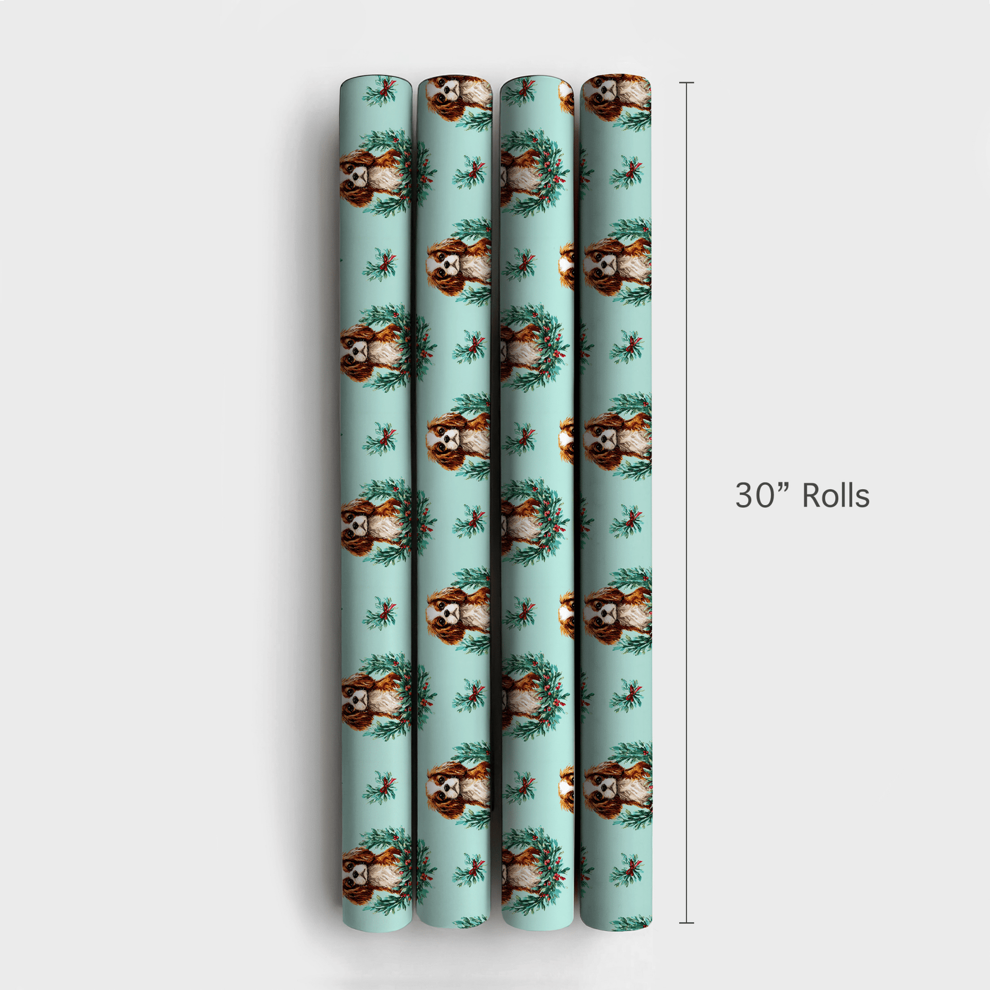 Spruce Cavalier - Wrapping Paper - Aspen & Arlo