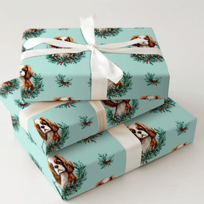 Spruce Cavalier - Wrapping Paper - Aspen & Arlo