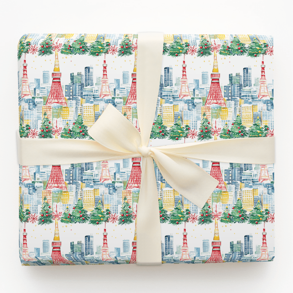 Sushi and Snowflakes - Wrapping Paper - Aspen & Arlo