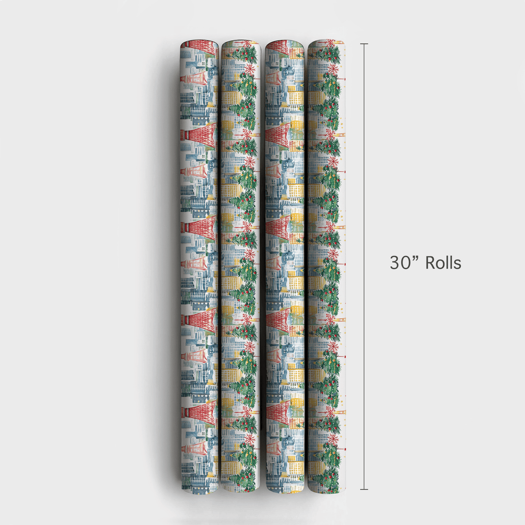 Sushi and Snowflakes - Wrapping Paper - Aspen & Arlo