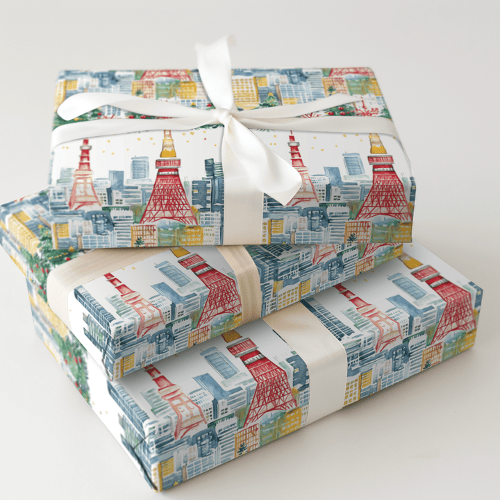 Sushi and Snowflakes - Wrapping Paper - Aspen & Arlo