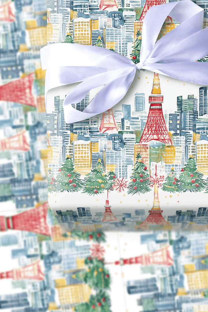 Sushi and Snowflakes - Wrapping Paper - Aspen & Arlo