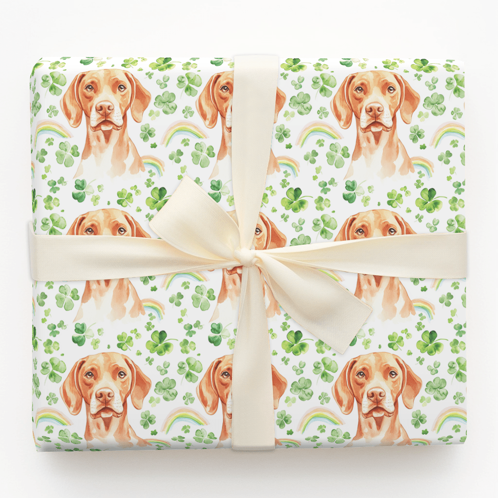 Rainbows with the Vizsla - Wrapping Paper - Aspen & Arlo