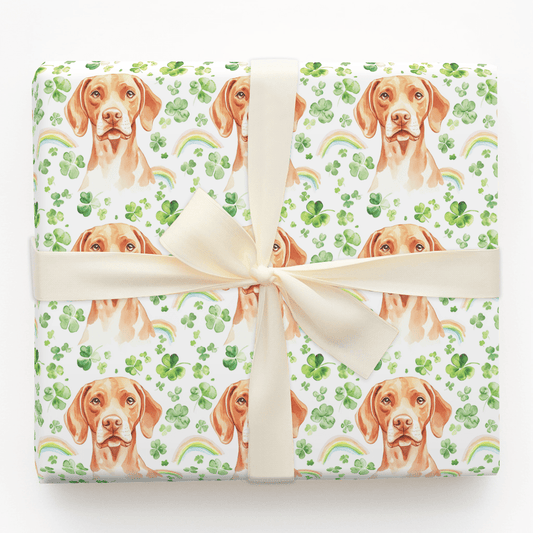 Rainbows with the Vizsla - Wrapping Paper - Aspen & Arlo
