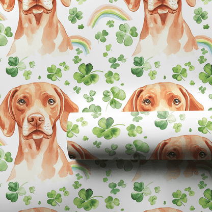 Rainbows with the Vizsla - Wrapping Paper - Aspen & Arlo