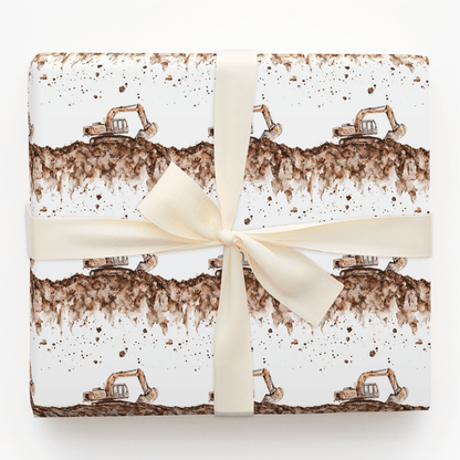 Breaking Ground - Wrapping Paper - Aspen & Arlo