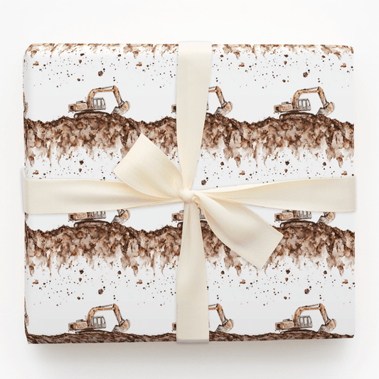 Breaking Ground - Wrapping Paper - Aspen & Arlo