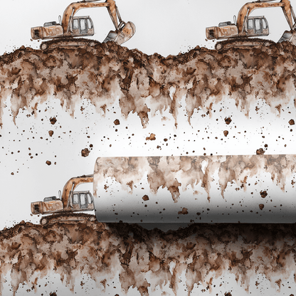 Breaking Ground - Wrapping Paper - Aspen & Arlo