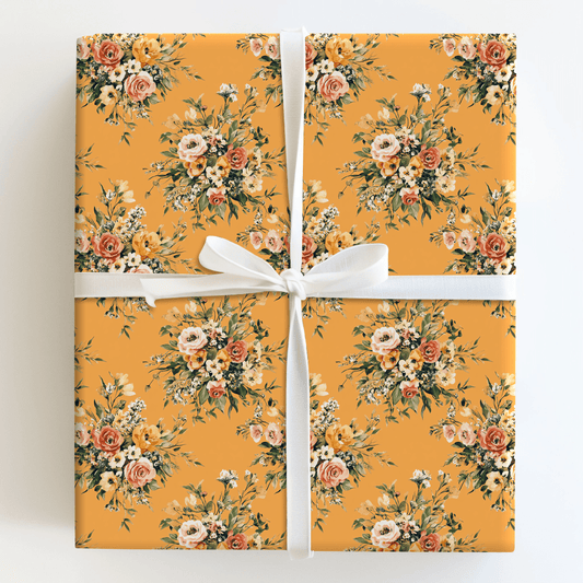 Pumpkin Spice Veil - Wrapping Paper - Aspen & Arlo