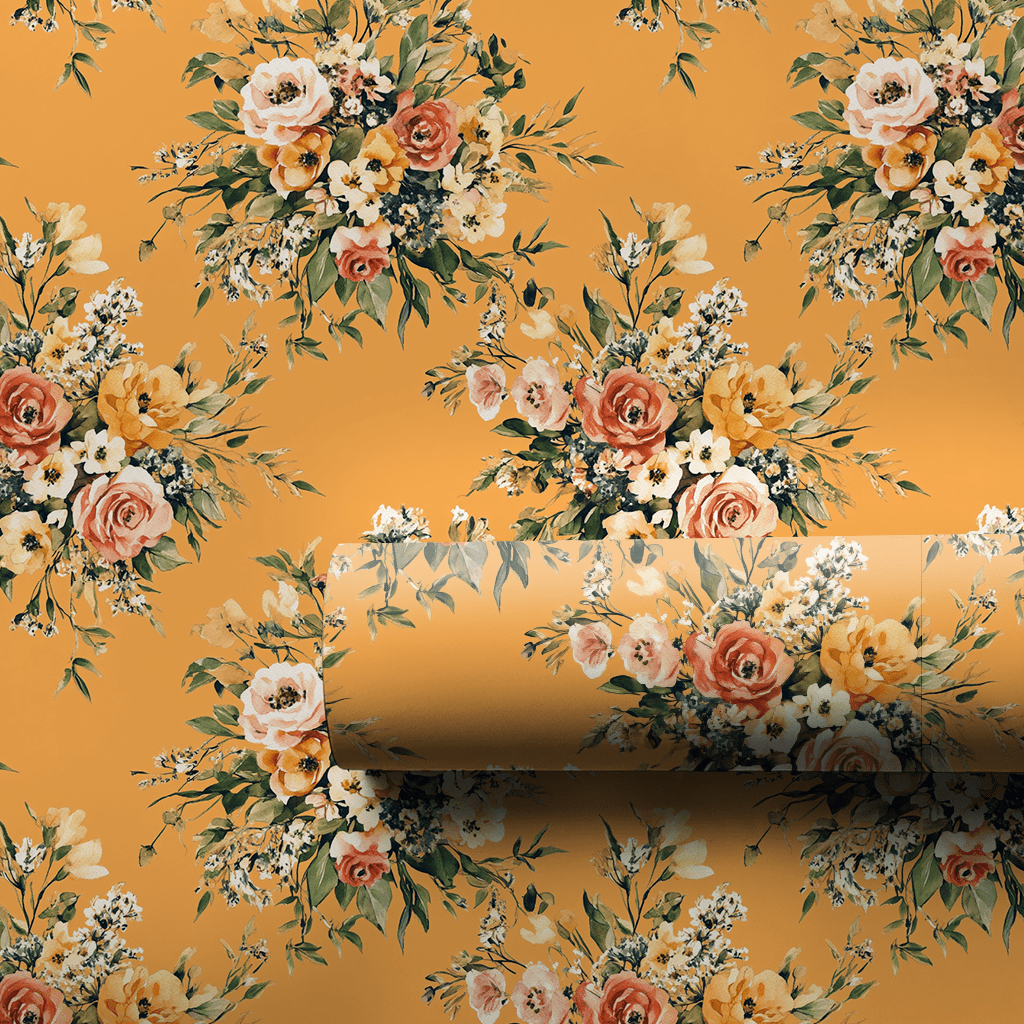 Pumpkin Spice Veil - Wrapping Paper - Aspen & Arlo