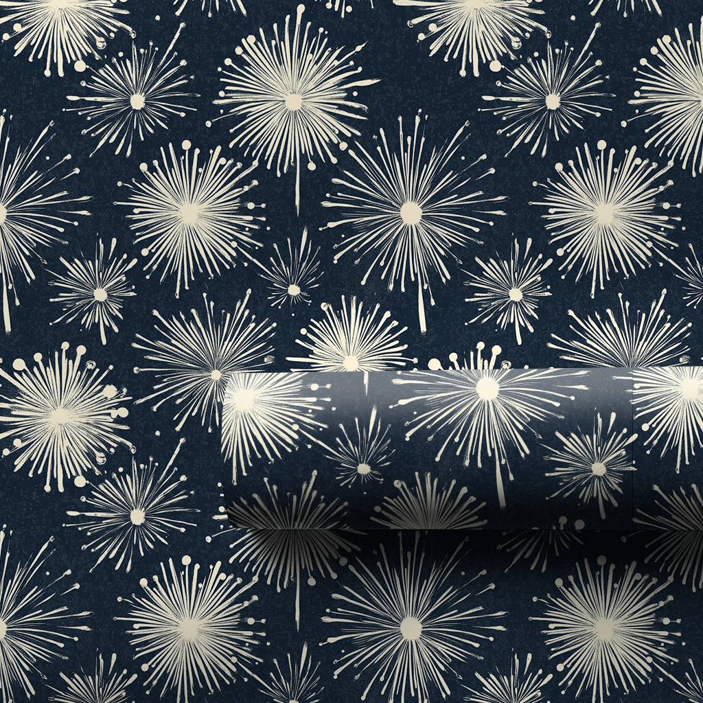 Sparklers and Fireworks - Wrapping Paper - Aspen & Arlo