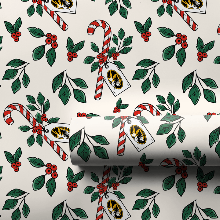 Peppermint Mizzou - Wrapping Paper - Aspen & Arlo