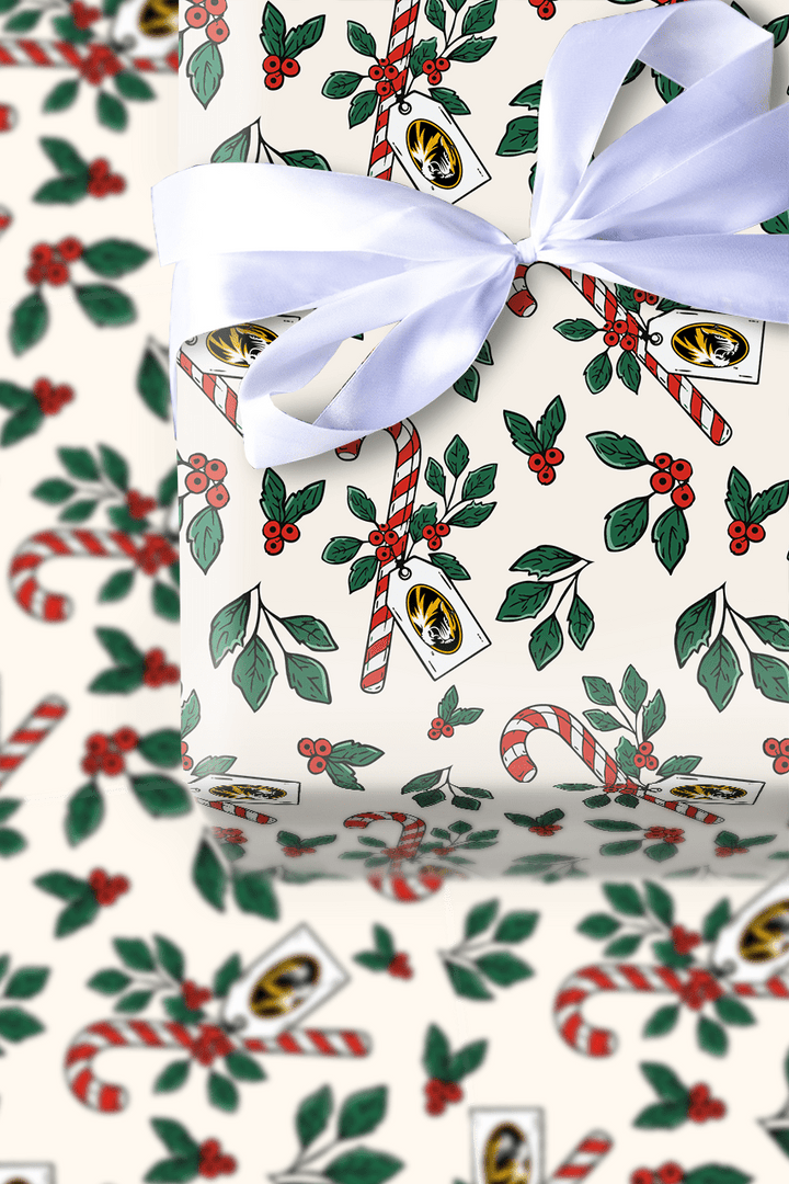 Peppermint Mizzou - Wrapping Paper - Aspen & Arlo