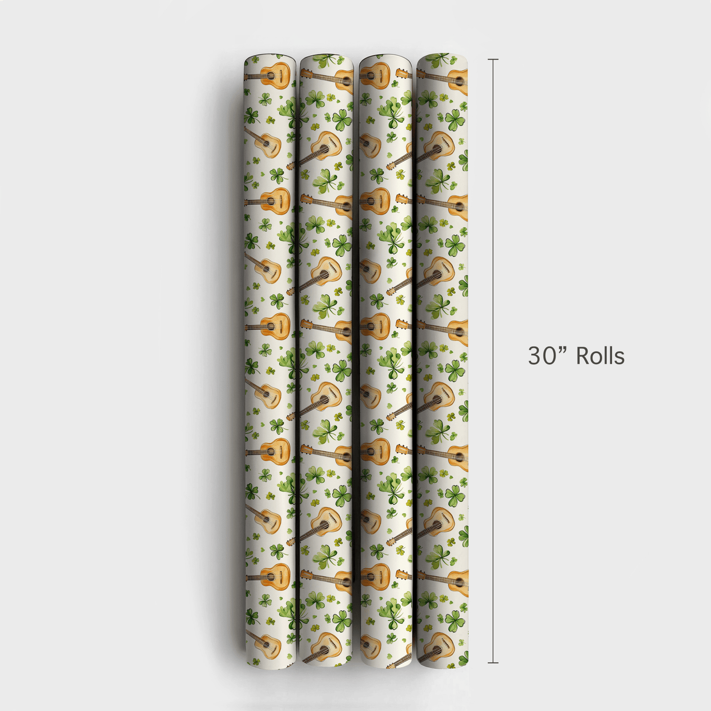 Shamrock Riffs - Wrapping Paper - Aspen & Arlo