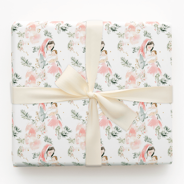 Mother and Child - Wrapping Paper - Aspen & Arlo
