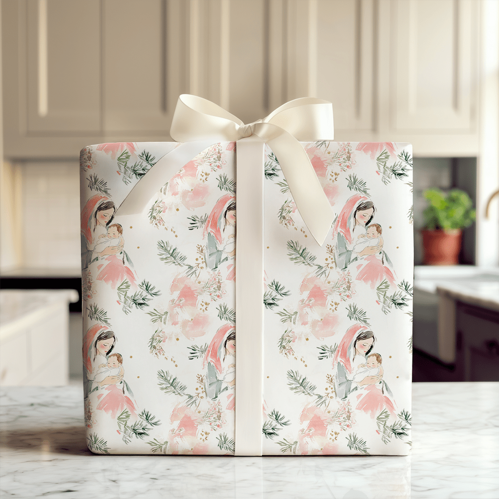 Mother and Child - Wrapping Paper - Aspen & Arlo