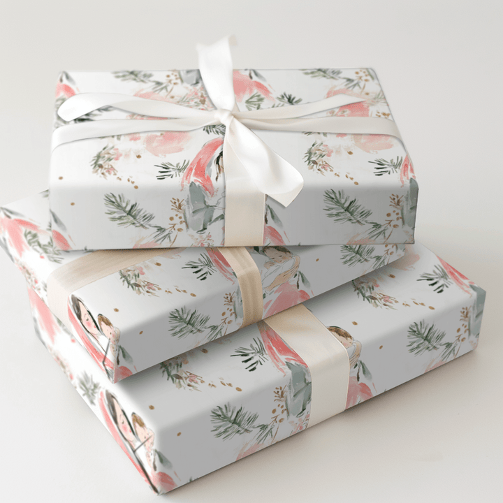 Mother and Child - Wrapping Paper - Aspen & Arlo