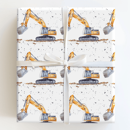 Road Work - Wrapping Paper - Aspen & Arlo