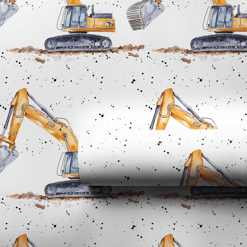 Road Work - Wrapping Paper - Aspen & Arlo