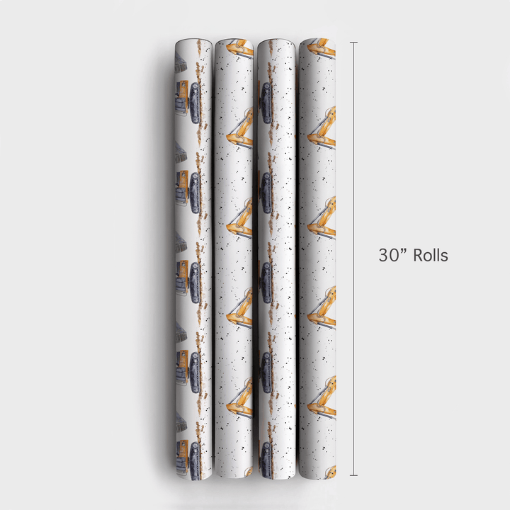 Road Work - Wrapping Paper - Aspen & Arlo