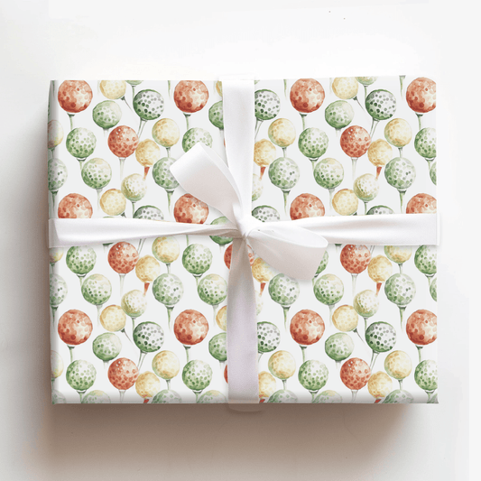 Bogey No More - Wrapping Paper - Aspen & Arlo