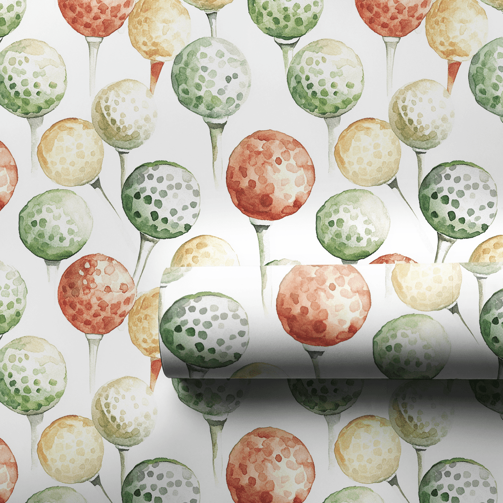 Bogey No More - Wrapping Paper - Aspen & Arlo
