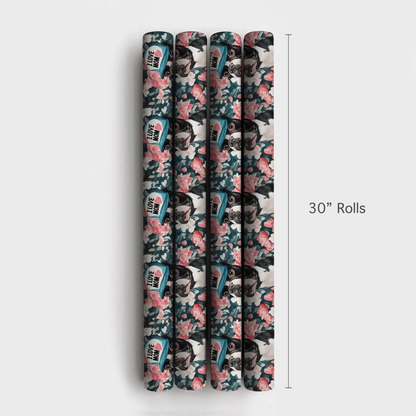 Mom's Favorite Boston Terrier - Wrapping Paper - Aspen & Arlo