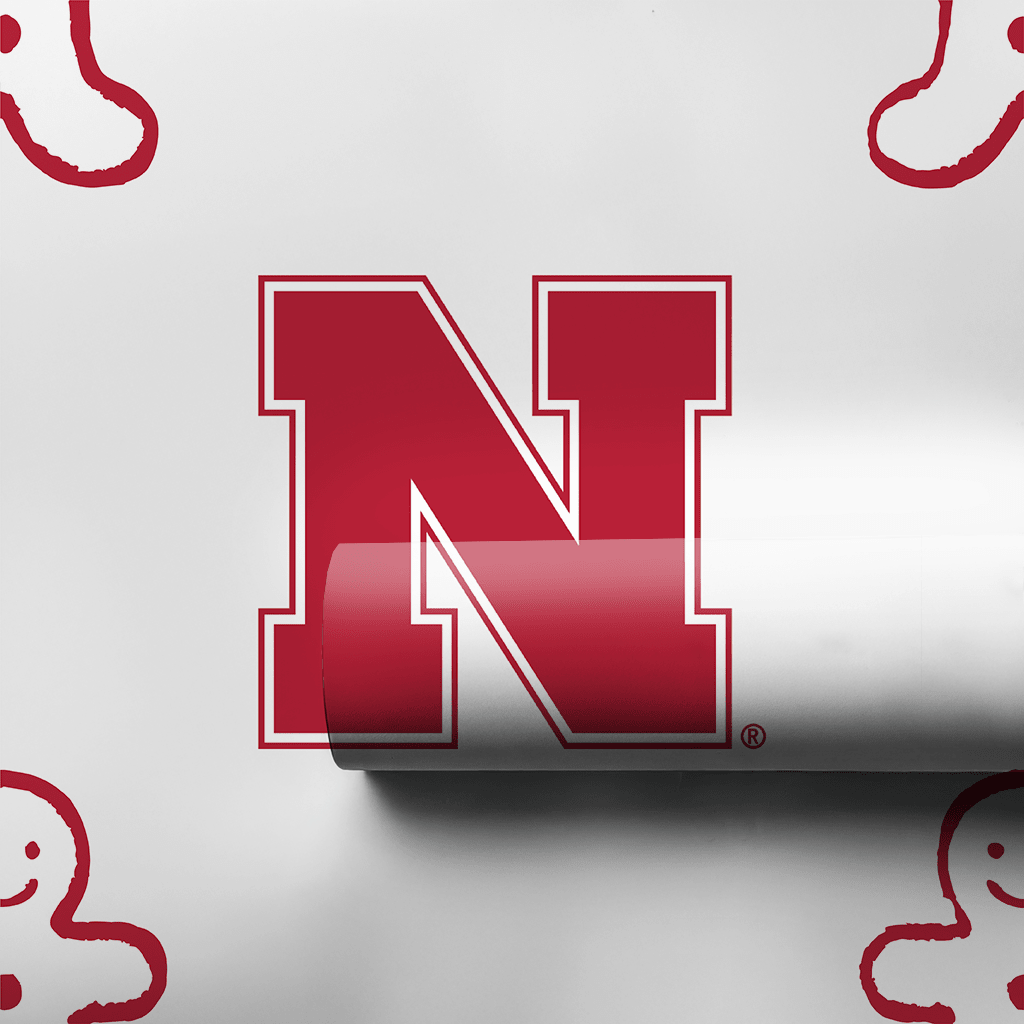 Nebraska Gingerbread - Wrapping Paper - Aspen & Arlo