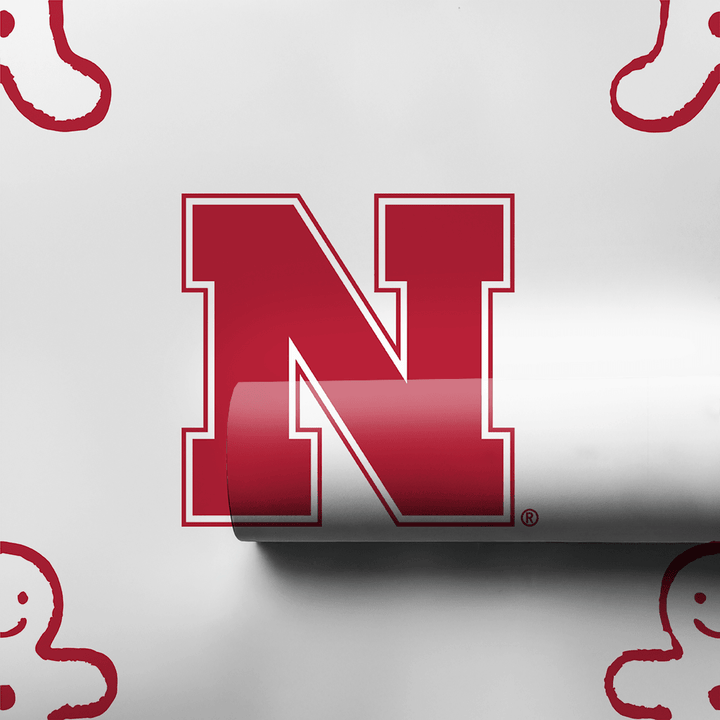 Nebraska Gingerbread - Wrapping Paper - Aspen & Arlo