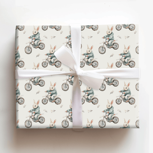 Wheelie Easter Fun - Wrapping Paper - Aspen & Arlo