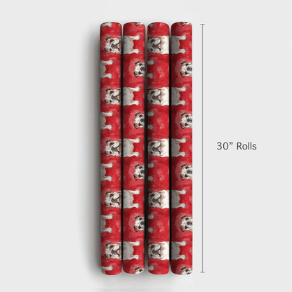 Let's Go Bulldogs - Wrapping Paper - Aspen & Arlo