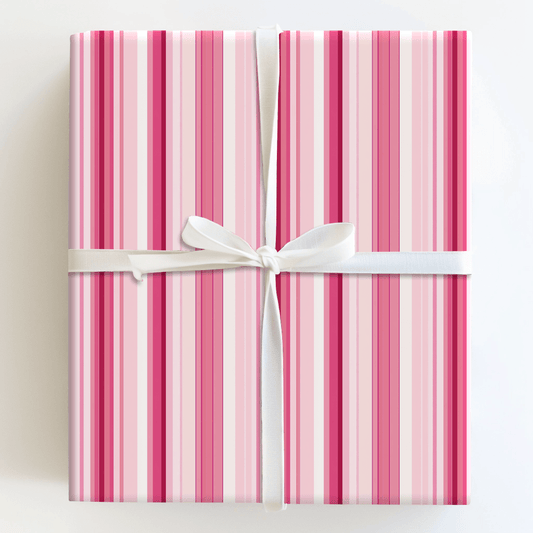 Rose Stripes - Wrapping Paper - Aspen & Arlo
