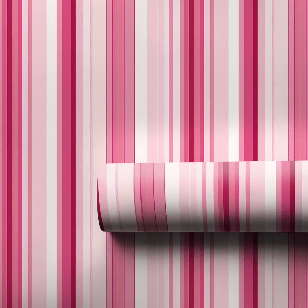Rose Stripes - Wrapping Paper - Aspen & Arlo