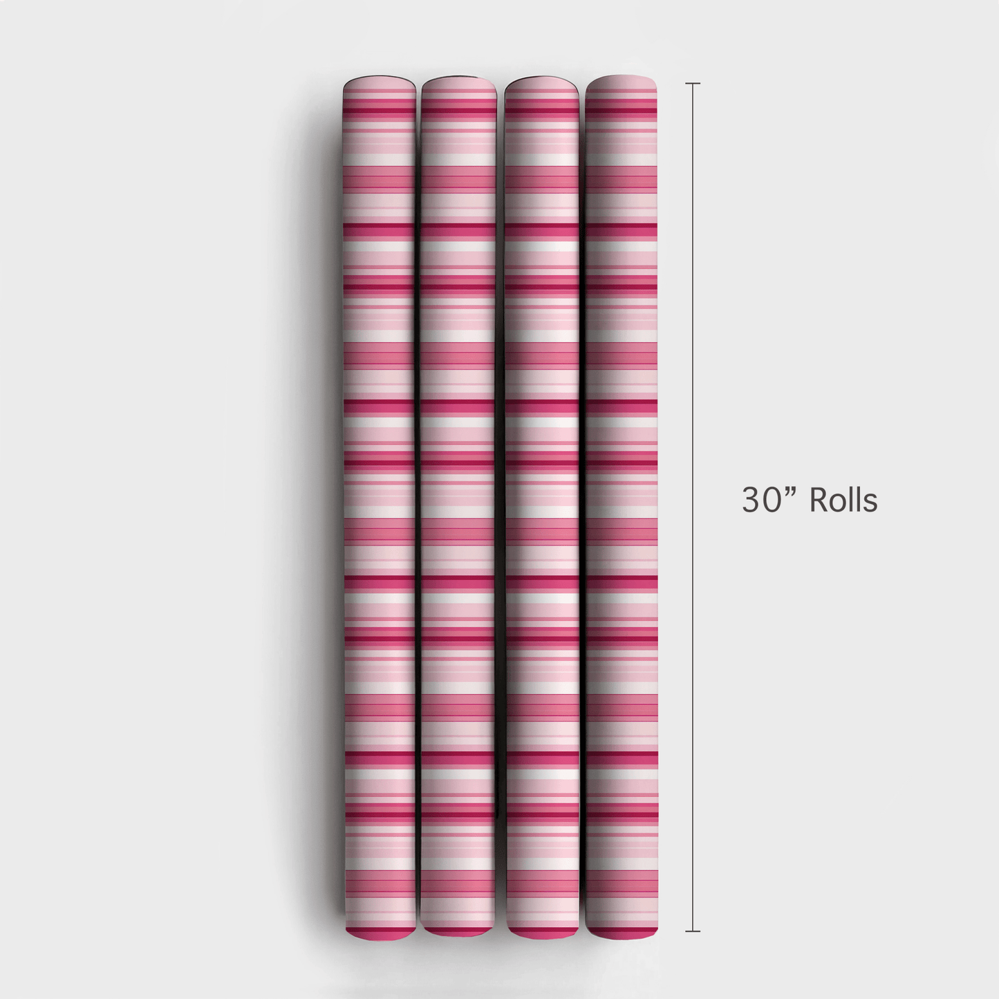 Rose Stripes - Wrapping Paper - Aspen & Arlo