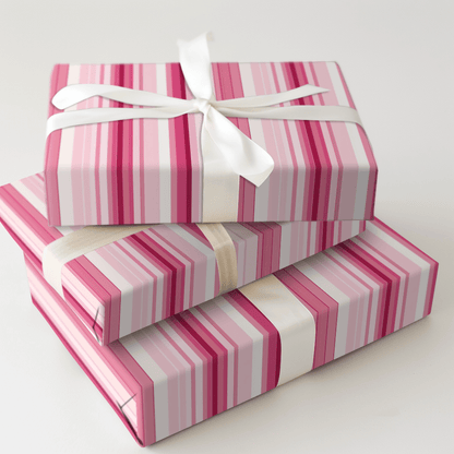 Rose Stripes - Wrapping Paper - Aspen & Arlo