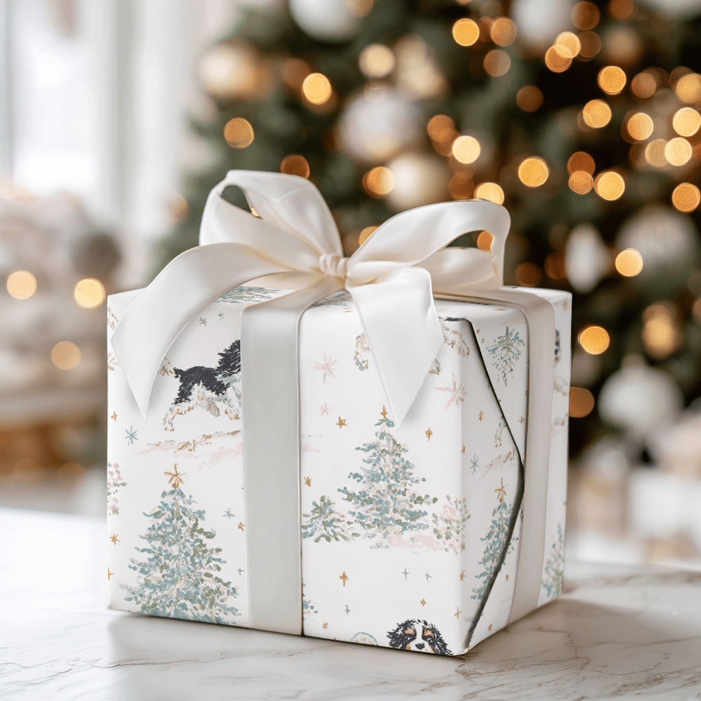 Puppy's First Christmas - Wrapping Paper - Aspen & Arlo