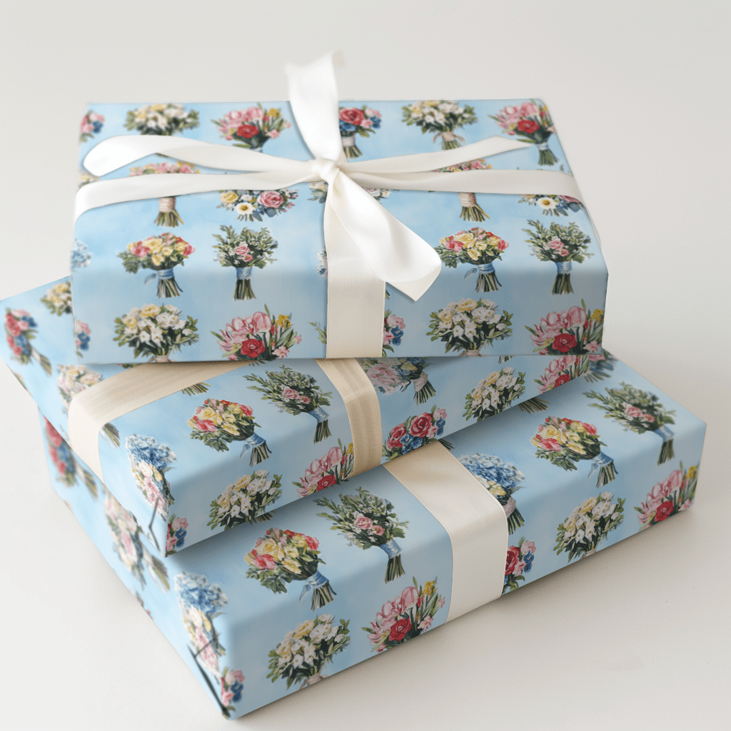 Choose the Bouquet - Wrapping Paper - Aspen & Arlo