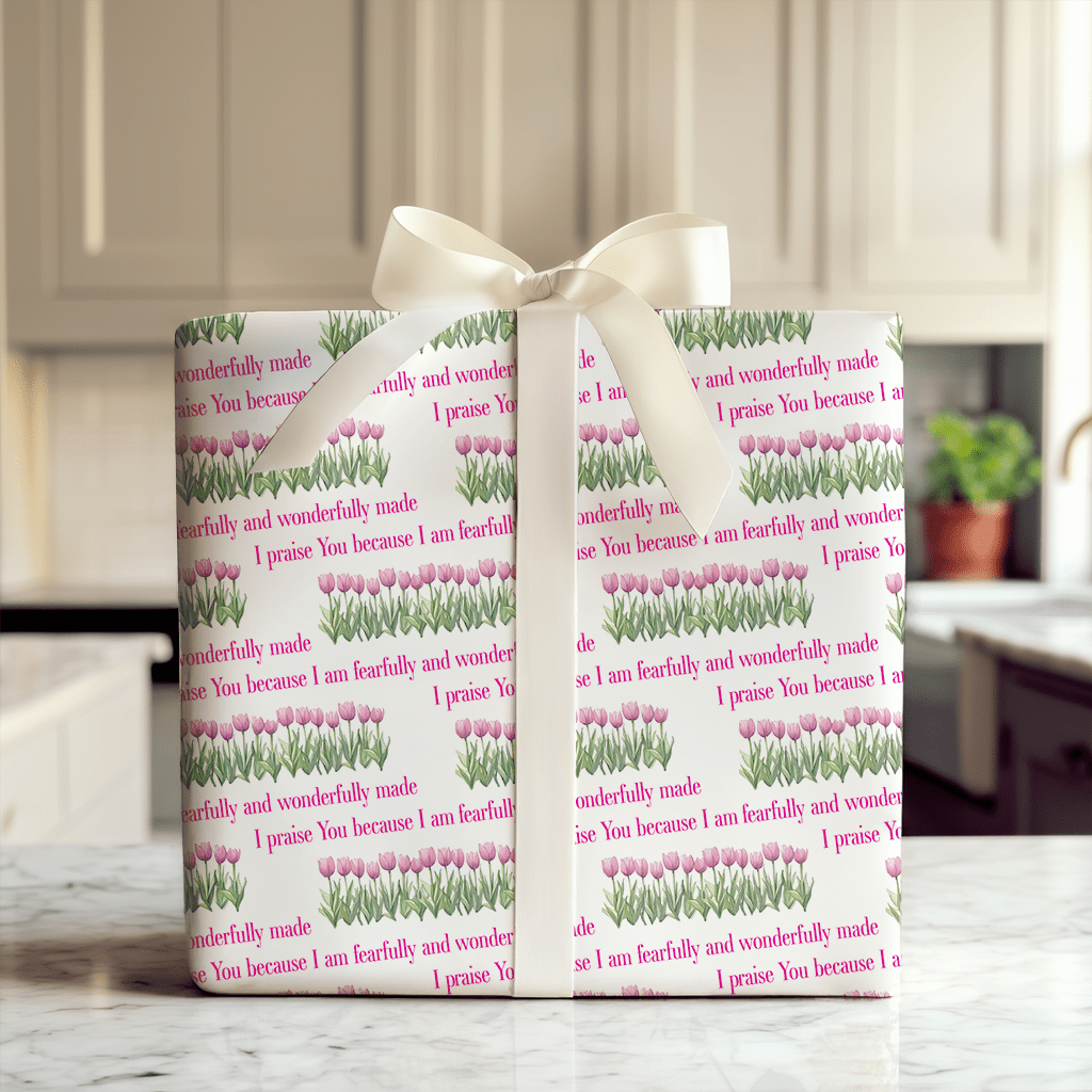 Wonderfully in Pink - Wrapping Paper - Aspen & Arlo