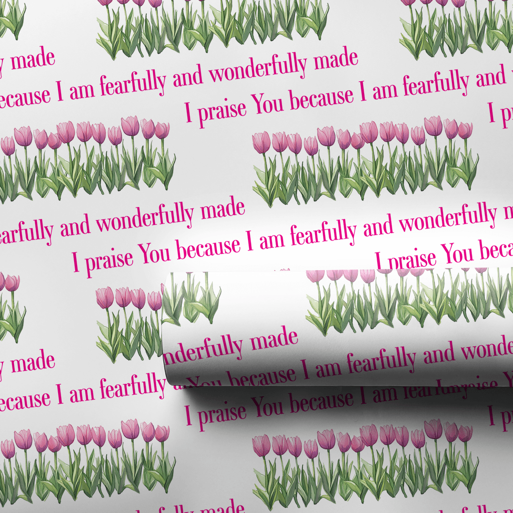 Wonderfully in Pink - Wrapping Paper - Aspen & Arlo