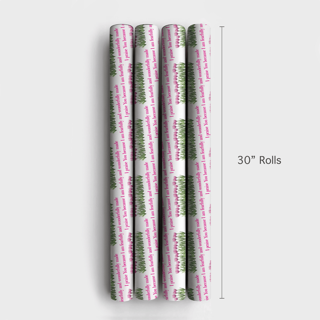 Wonderfully in Pink - Wrapping Paper - Aspen & Arlo