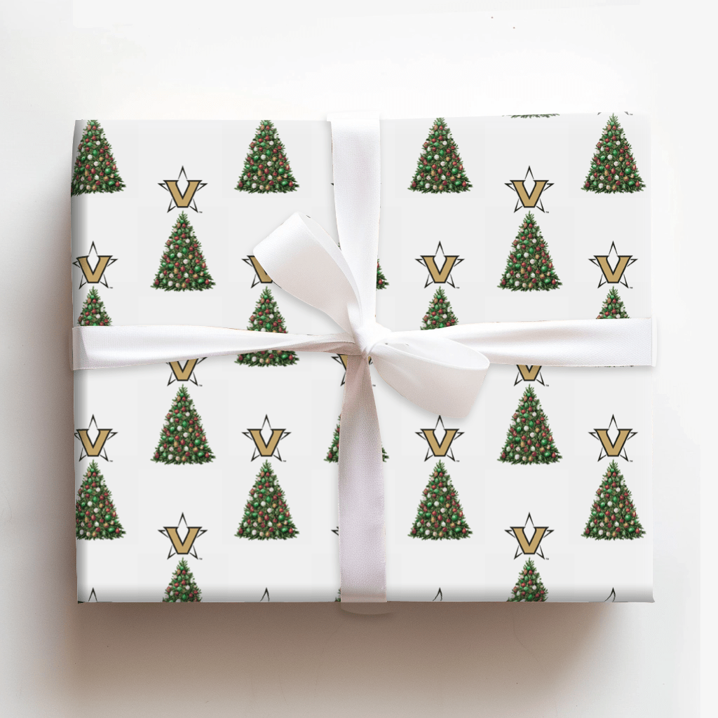 Vanderbilt Star on Top - Wrapping Paper - Aspen & Arlo