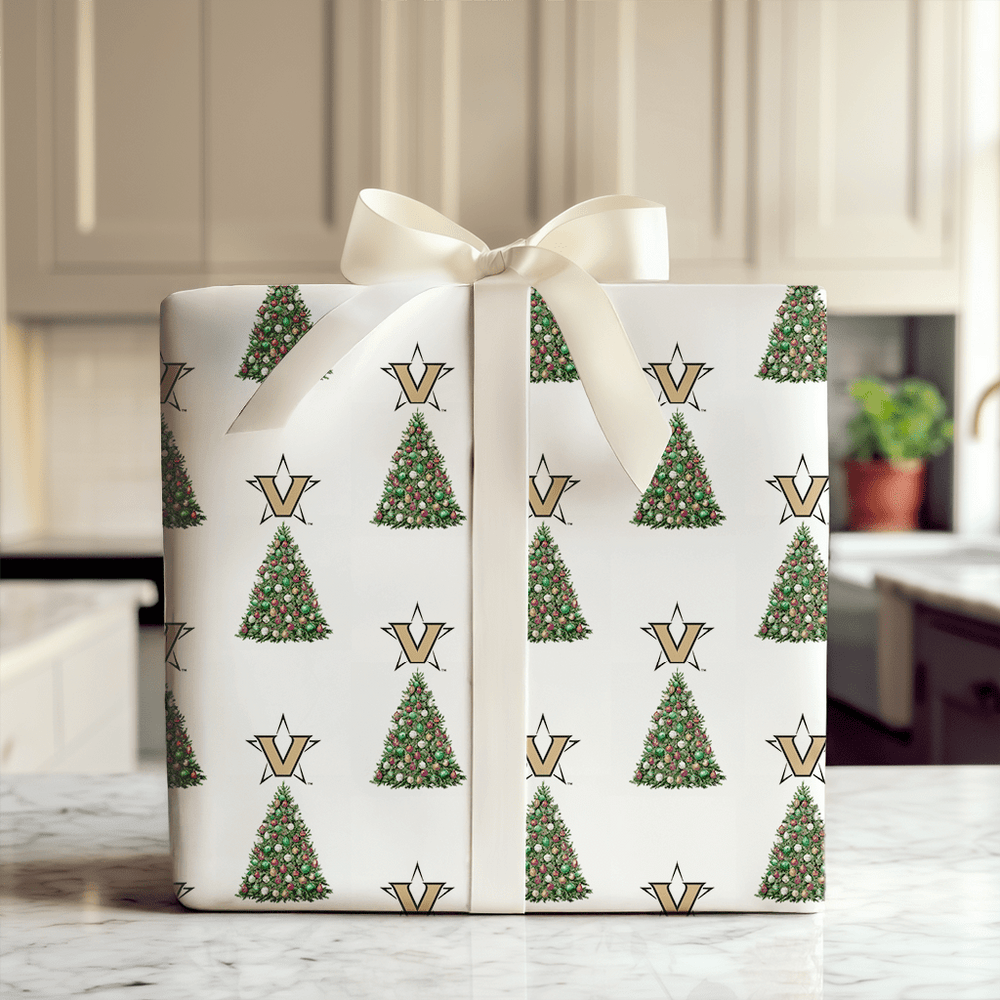 Vanderbilt Star on Top - Wrapping Paper - Aspen & Arlo