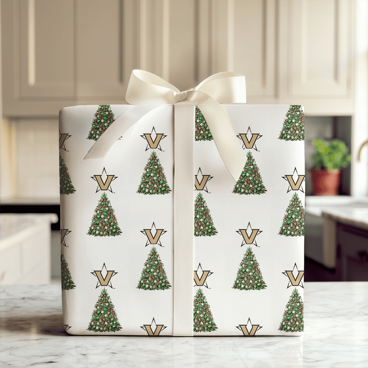 Vanderbilt Star on Top - Wrapping Paper - Aspen & Arlo