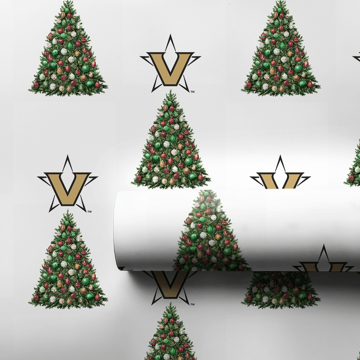 Vanderbilt Star on Top - Wrapping Paper - Aspen & Arlo
