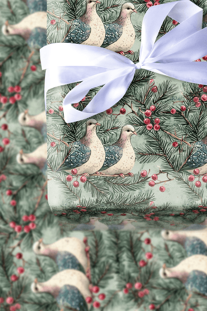 Second Day of Christmas - Wrapping Paper - Aspen & Arlo